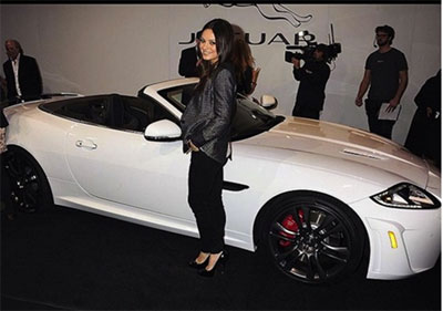 Mila Kunis – Jaguar XKR S