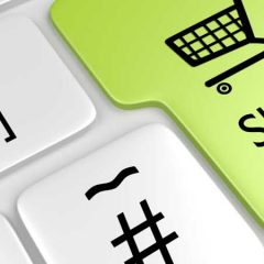Modern e-commerce and growing online shopping