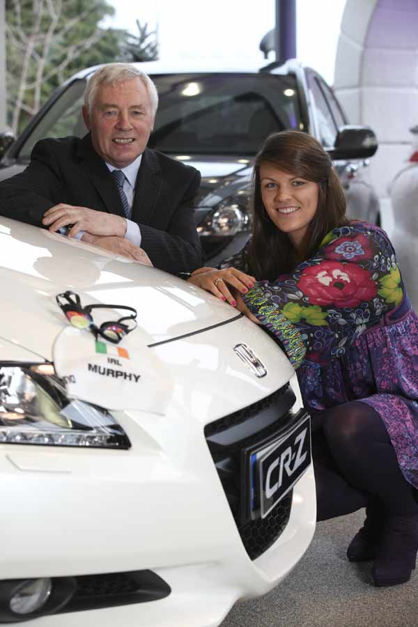 Olympic hopeful Grainne Murphy joins Honda as Brand Ambassador
