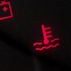 Car dashboard warning lights
