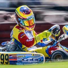 First win of the season for Alyx Coby