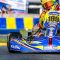 Alyx Coby competes at IAME International Finals in Le Mans.