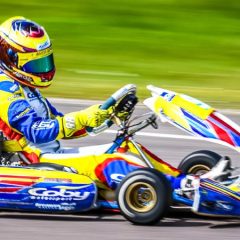 Pole position, podium finish and lap record for Alyx Coby